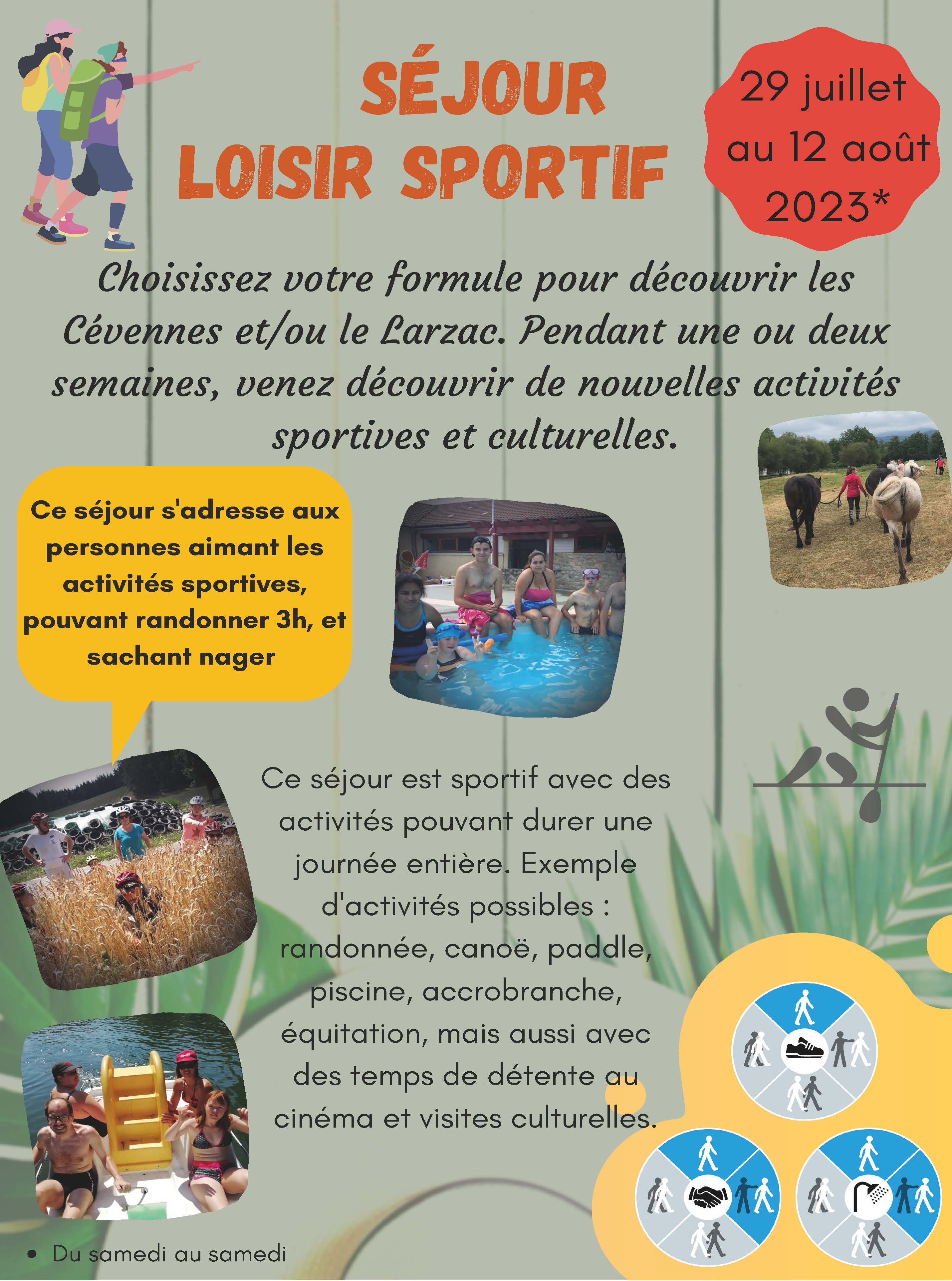 P.14 Séjour Loisir Sportif